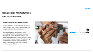 Festo and Skill #04 Mechatronics